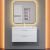 Тумба с раковиной Uperwood Modul 393020550 80x45 подвесная, матовая, белая