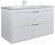 Тумба с раковиной Uperwood Modul 393020552 100x45 подвесная, матовая, белая