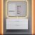 Тумба с раковиной Uperwood Modul 393020552 100x45 подвесная, матовая, белая