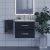 Тумба с раковиной Uperwood Foster 291020534 60x41 подвесная, черная