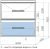 Тумба с раковиной Uperwood Foster 291020539 60x41 подвесная
