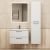 Тумба с раковиной Uperwood Foster New KFosterNEW70w 70x45 подвесная, белая