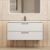 Тумба с раковиной Uperwood Foster New KFosterNEW100w 100x45 подвесная, белая