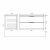 Схема тумбы Uperwood Foster New KFosterNEW100b