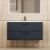 Тумба с раковиной Uperwood Foster New KFosterNEW100b 100x45 подвесная, черная
