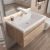 Тумба с раковиной Uperwood Eva 3930313471 75x47 подвесная, Крафт Табачный, выдвижной ящик
