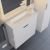 Тумба под раковину подвесная Uperwood Modul 2930205363 60x21, белая/графит