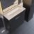Тумба под раковину подвесная Uperwood Modul 2930205364 60x21, черная матовая