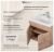 Тумба под раковину Uperwood Eva 3930213461 50x34 подвесная, Крафт Табачный, с дверцами