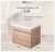 Тумба под раковину Uperwood Eva 3930213461 50x34 подвесная, Крафт Табачный, с дверцами
