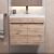 Тумба под раковину Uperwood Eva 3930213461 50x34 подвесная, Крафт Табачный, с дверцами