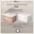 Тумба под раковину Uperwood Eva 3930213462 60x47 подвесная, Дуб Харбор Белый, выдвижной ящик