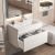 Тумба под раковину Uperwood Eva 3930213462 60x47 подвесная, Дуб Харбор Белый, выдвижной ящик