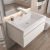 Тумба под раковину Uperwood Eva 3930213464 75x47 подвесная, Дуб Харбор Белый, выдвижной ящик