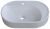 Раковина Uperwood Luna 2911020344 60x36, белая глянцевая