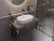 Раковина Uperwood Luna 2911020344 60x36, белая глянцевая