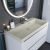 Раковина Uperwood Classic Quartz 293020637 100x45, бежевая матовая, лён