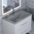 Раковина Uperwood Foster Quartz 291030033 70x45.5, серая матовая, бетон