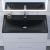 Раковина Uperwood Foster Quartz 291030038 80x45.5, черная матовая, уголь