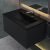 Раковина Uperwood Lotus Quartz 29192032 80x50, черная матовая, космос