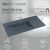 Раковина Uperwood Lotus Quartz 29192035 100x50, серая матовая, бетон