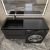 Раковина Uperwood Cosmos Quartz RCosmos120LU 120x48, черная матовая, уголь