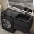 Раковина Uperwood Cosmos Quartz RCosmos120RU 120x48, черная матовая, уголь
