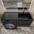 Раковина Uperwood Cosmos Quartz RCosmos120RU 120x48, черная матовая, уголь