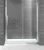 Душевая дверь Cezares LUX-SOFT LUX-SOFT-W-BF-1-140-C-Cr-IV 140x200, раздвижная, профиль хром