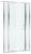 Душевая дверь Cezares MOLVENO MOLVENO-BA-12-80+60-C-Cr-IV 140x195 распашная, профиль хром