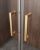 Душевая дверь Cezares MOLVENO MOLVENO-BF-2-170-C-BORO-IV 170x195 раздвижная, профиль матовое золото