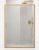 Душевая дверь Cezares MOLVENO MOLVENO-BF-1-160-C-BORO-IV 160x195 раздвижная, профиль матовое золото