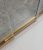 Душевая дверь Cezares MOLVENO MOLVENO-BF-3-120-C-BORO-IV 120x195 раздвижная, профиль матовое золото