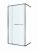 Душевая дверь Cezares LUX LUX-B-FS-11-100-C-GM 100x195 раздвижная, профиль сталь