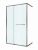 Душевая дверь Cezares LUX LUX-B-FS-11-130-C-GM 130x195 раздвижная, профиль сталь