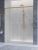 Душевая дверь Cezares PLANE PLANE-BF-1-150-C-BORO 150x195 раздвижная, профиль матовое золото