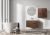 Шкаф BelBagno FLY-MARINO-700-2A-SC-RW-P 70x75, дуб мавританский (Rovere Moro)
