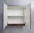 Шкаф BelBagno FLY-MARINO-700-2A-SC-RW-P 70x75, дуб мавританский (Rovere Moro)