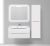 Шкаф-пенал BelBagno FLY-MARINO-1500-2A-SC-BO-P-L 40x150, белый матовый (Bianco Opaco)