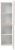Шкаф-пенал BelBagno FLY-MARINO-1500-2A-SC-RG-P-R 40x150, дуб серый (Rovere Grigio)