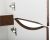 Шкаф-пенал BelBagno FLY-MARINO-1500-2A-SC-RW-P-R 40x150, дуб мавританский (Rovere Moro)