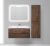 Шкаф-пенал BelBagno FLY-MARINO-1500-2A-SC-RW-P-R 40x150, дуб мавританский (Rovere Moro)