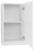 Шкаф BelBagno FLY-MARINO-750-1A-SC-BL-P-R 40x75, белый глянцевый (Bianco Lucido)