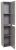Шкаф-пенал BelBagno KRAFT-1600-2A-SC-CG-R 33x160, серый цемент (Cemento Grigio)