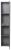 Шкаф-пенал BelBagno KRAFT-1600-2A-SC-CG-R 33x160, серый цемент (Cemento Grigio)