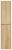 Шкаф-пенал BelBagno KRAFT-1600-2A-SC-RNN-R 33x160, дуб небраска натуральный (Rovere Nebrasca Nature)