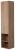 Шкаф-пенал BelBagno KRAFT-1600-1A-SC-RNN-L 33x160, дуб небраска натуральный (Rovere Nebrasca Nature)
