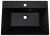 Раковина из искусственного камня BelBagno BB600/450-LV-ART-AST-NERO