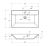Схема раковины BelBagno BB700/450-LV-ART-AST-NERO