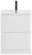 Тумба под раковину BelBagno Albano ALBANO-600-2C-PIA-BL 60x45 напольная